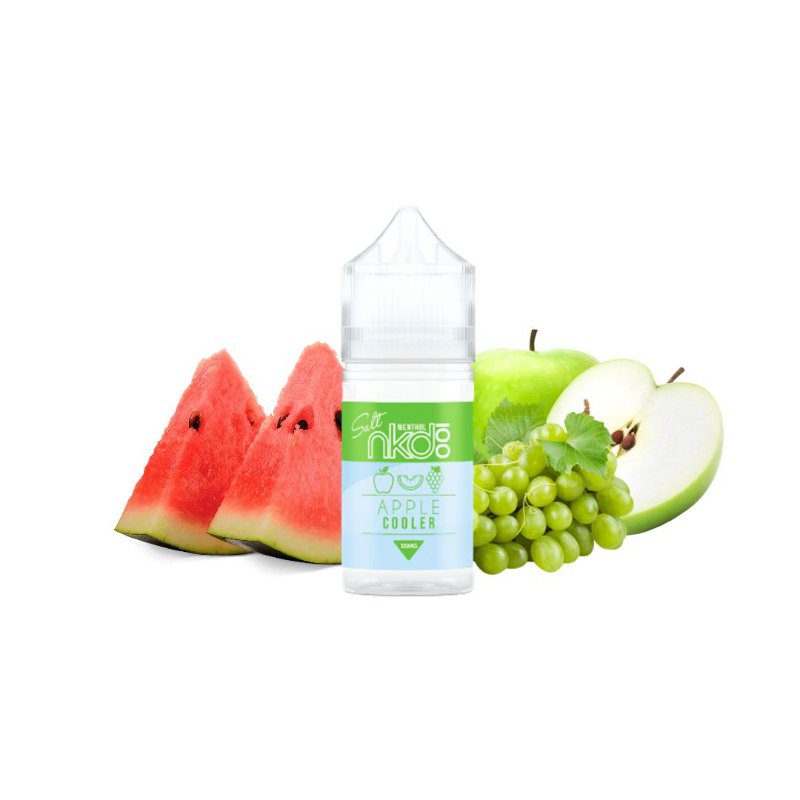 LIQUIDO SALT NICOTINA - APPLE COOLER - NKD 100.jpg LIQUIDO SALT NICOTINA - APPLE COOLER - NKD 100