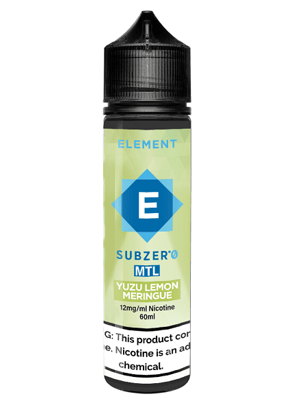 LÍQUIDO ELEMENT SUBZERO MTL YUZU LEMON MERINGUE – ELEMENT