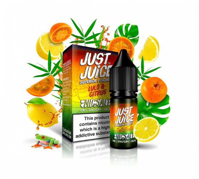 LÍQUIDO LULO & CITRUS - EXOTIC FRUITS - NICSALT - JUST JUICE.jpg LÍQUIDO LULO & CITRUS - EXOTIC FRUITS - NICSALT - JUST JUICE