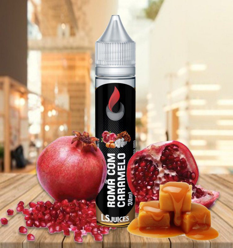 LÍQUIDO ROMÃ COM CARAMELO - LS JUICES.jpg LÍQUIDO ROMÃ COM CARAMELO - LS JUICES