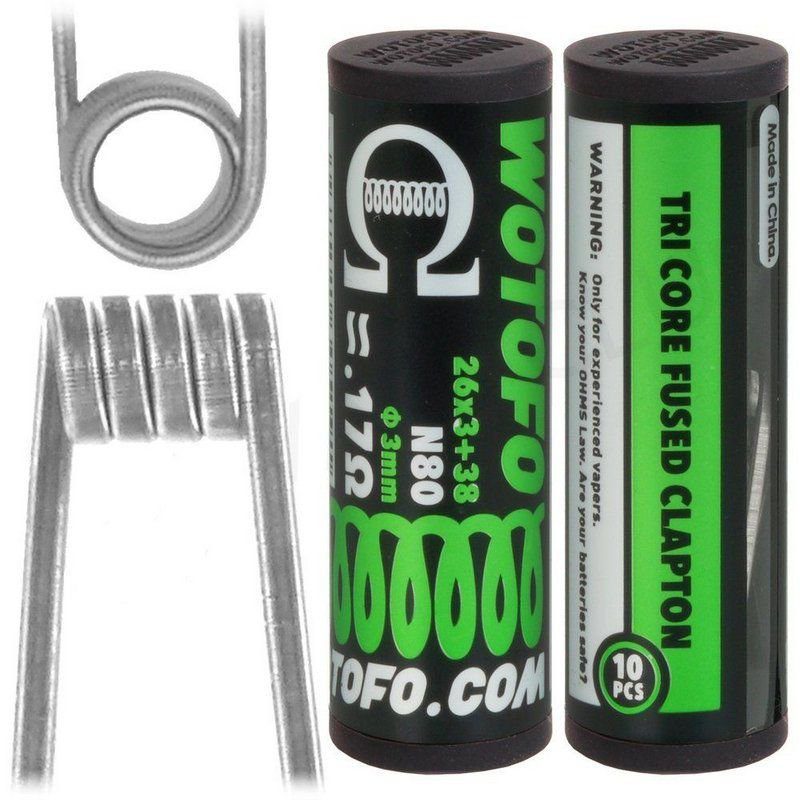 PREBUILT N80 TRI CORE FUSED CLAPTON COIL 0.17Ω PARA RTA / RDA - WOTOFO-1.jpg PREBUILT N80 TRI CORE FUSED CLAPTON COIL 0.17Ω PARA RTA / RDA - WOTOFO