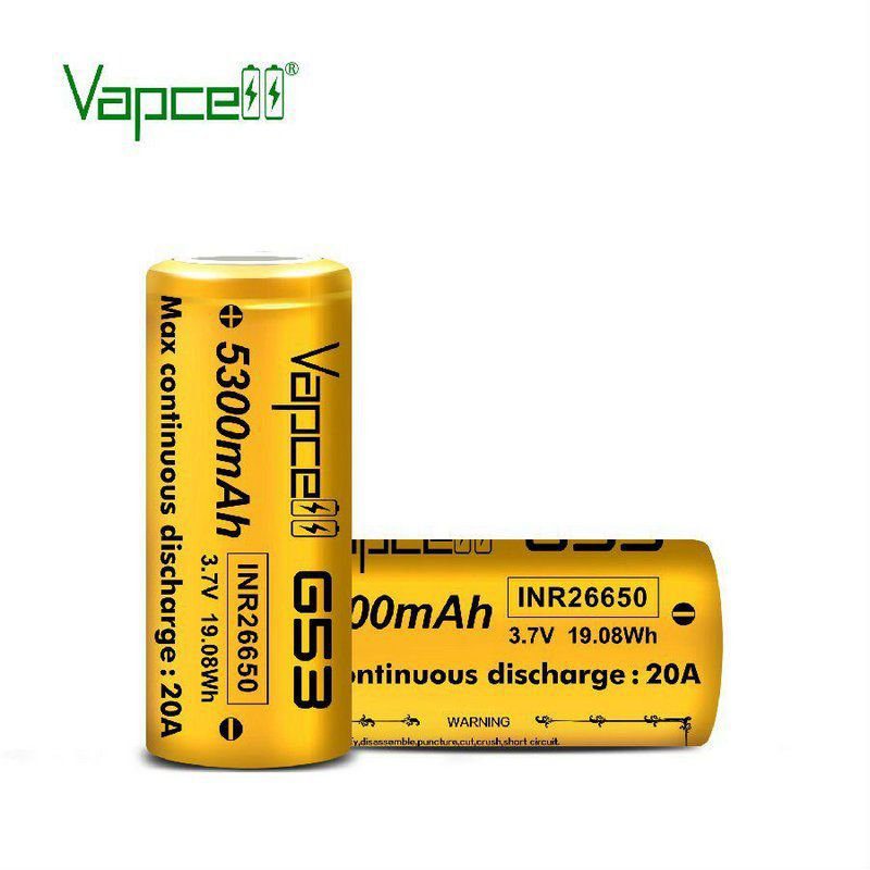 BATERIA G53 26650 INR 3.7V 5300MAH 20A - VAPCELL-1.jpg BATERIA G53 26650 INR 3.7V 5300MAH 20A - VAPCELL
