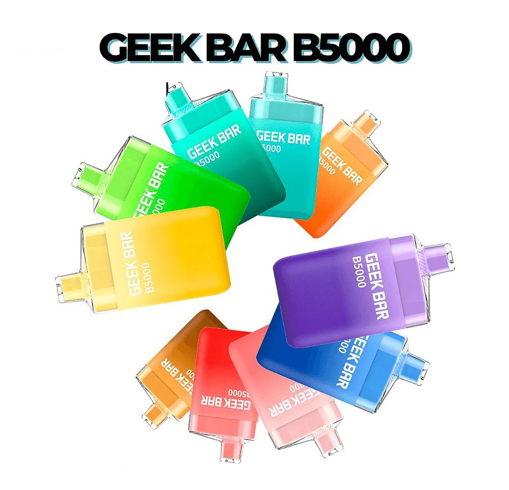 POD DESCARTÁVEL 5% NICSALT B5000 5000 PUFFS - GEEK BAR POD DESCARTÁVEL 5% NICSALT B5000 5000 PUFFS - GEEK BAR