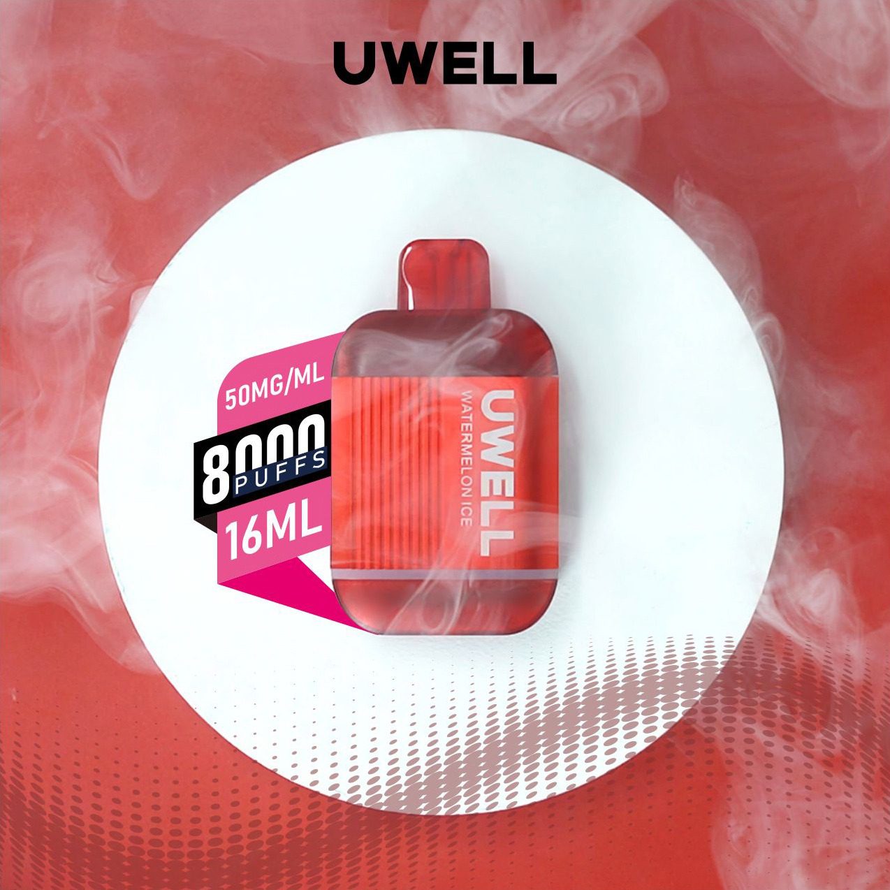 POD DESCARTÁVEL BE8000 – UWELL - WATERMELON POD DESCARTÁVEL BE8000 – UWELL - WATERMELON