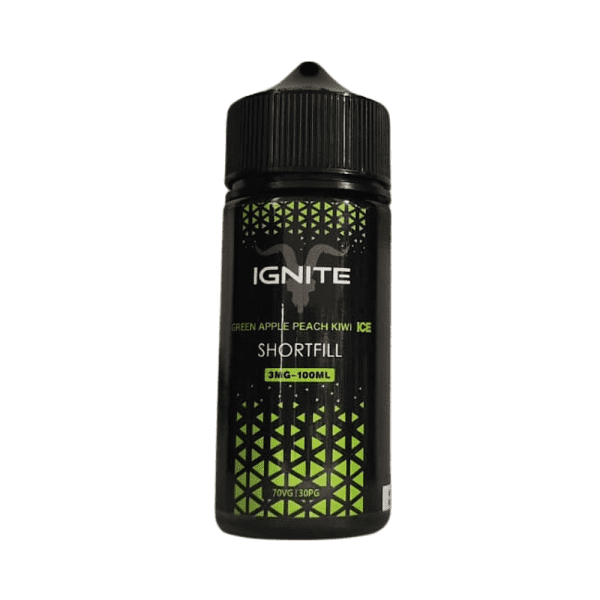LÍQUIDO GREEN APPLE PEACH KIWI ICE - FREEBASE - IGNITE