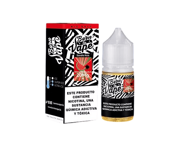 LÍQUIDO WATERMELON HULS – NICSALT – BORN TO VAPE