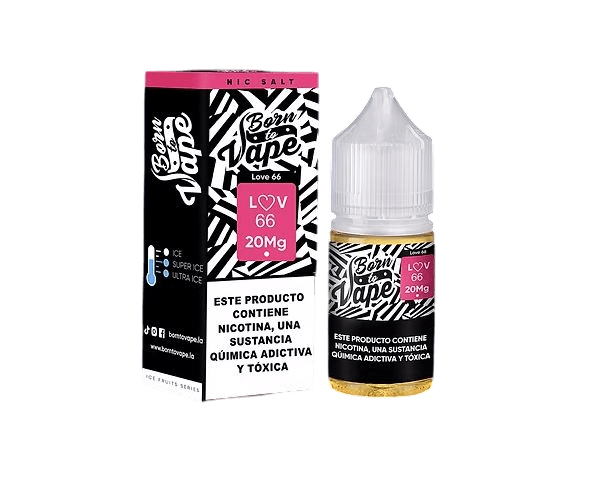 LÍQUIDO LOVE 66 – NICSALT – BORN TO VAPE