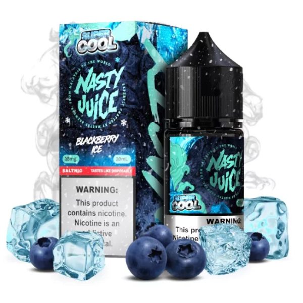 LÍQUIDO BLUEBERRY ICE - NICSALT - NASTY SUPER COOL