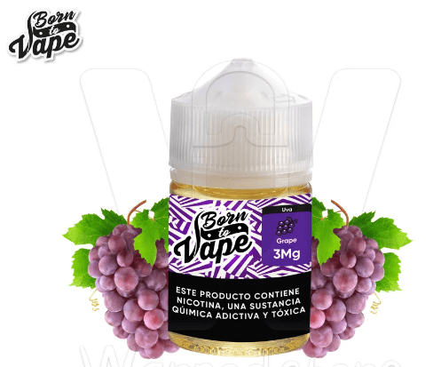 LÍQUIDO GRAPE - FREEBASE - BORN TO VAPE
