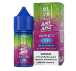 LÍQUIDO GRAPE KIWI ICE - NICSALT - BLVK/JUST JUICE