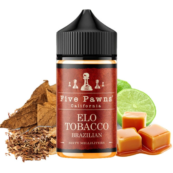 LÍQUIDO ELO TOBACCO BRAZILIAN - FIVE PAWNS