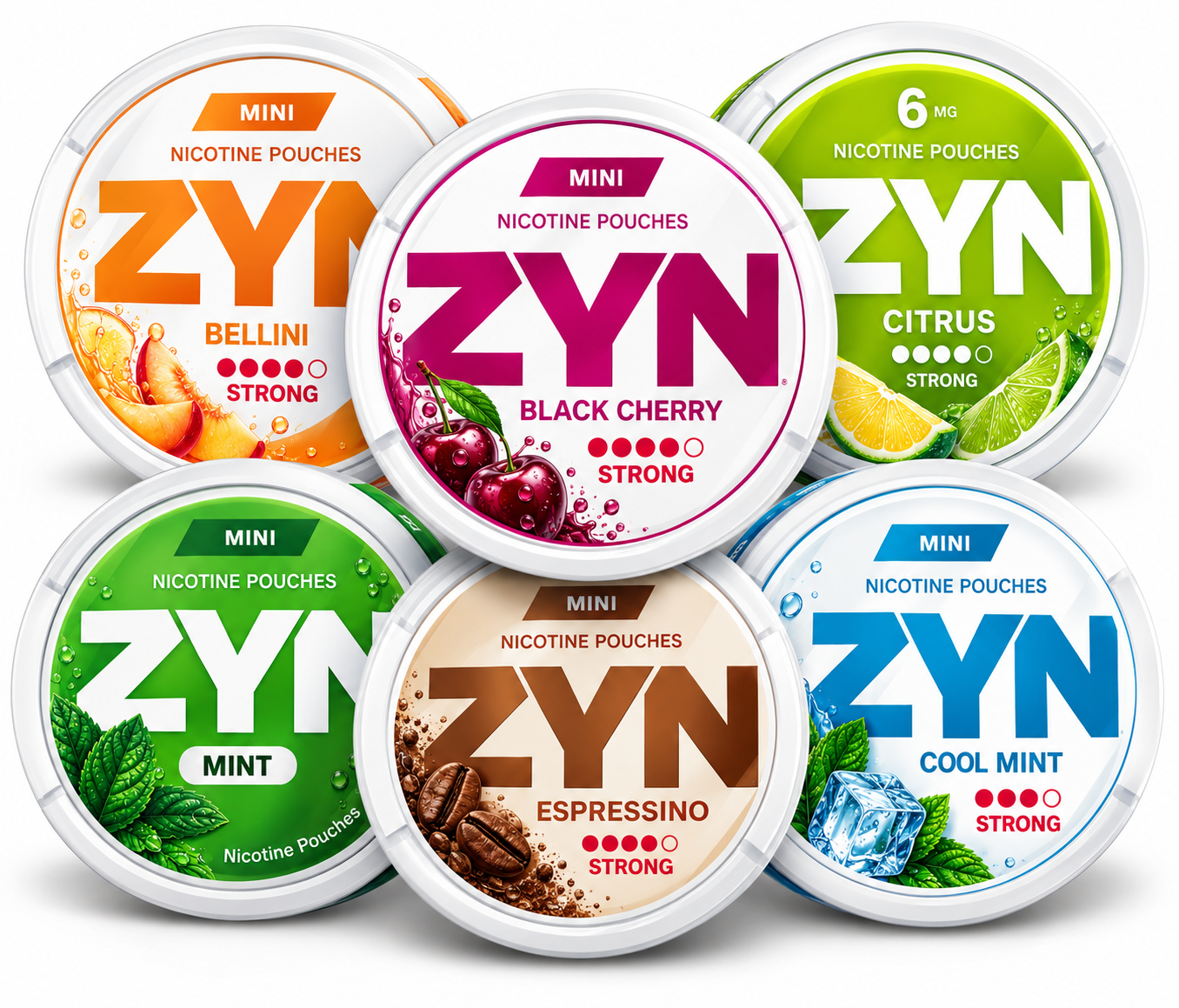 Pouches de Nicotina ZYN Strong