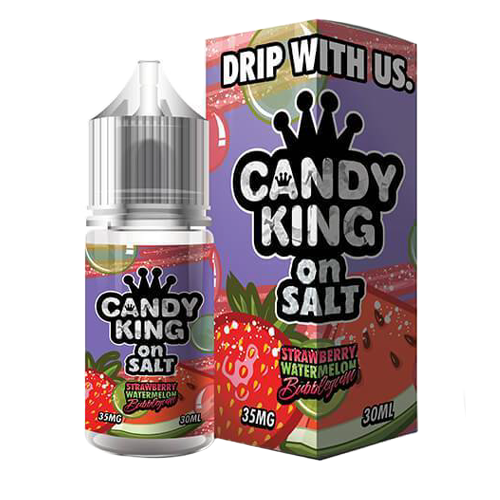 Candy King Strawberry Watermelon Bubblegum LÍQUIDO STRAWBERRY WATERMELON BUBBLEGUM - NICSALT – CANDY KING