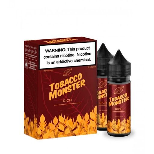 LÍQUIDO RICH SALT NICOTINE - TOBACCO MONSTER