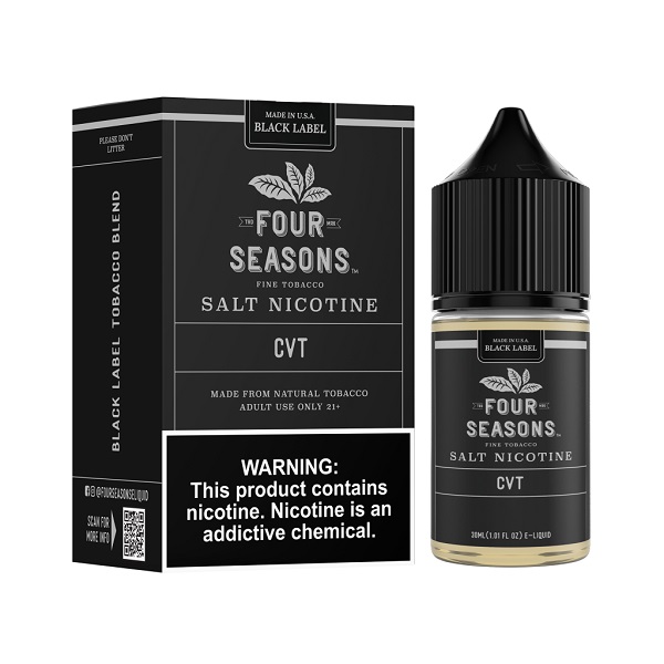 Custard Vanilla Tobacco NicSalt LÍQUIDO CVT CUSTARD VANILLA TOBACCO - NICSALT – FOUR SEASONS