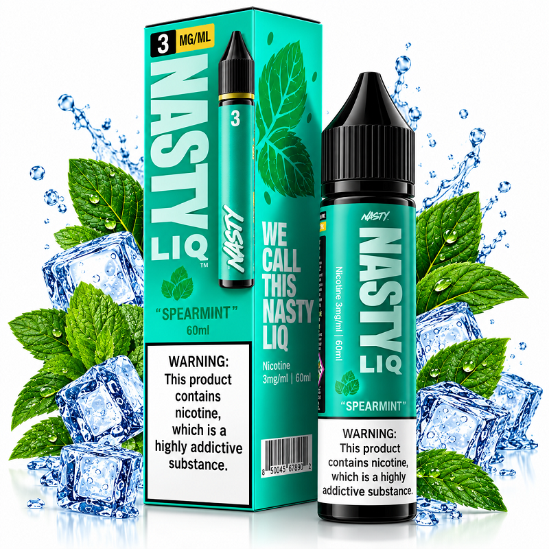 liquido-freebase-spearmint-nasty-liq